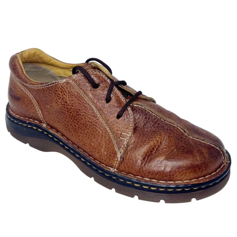 Vintage Dr. Martens 8C15 Men's Leather Split Toe Chunky Lace-Up Oxford